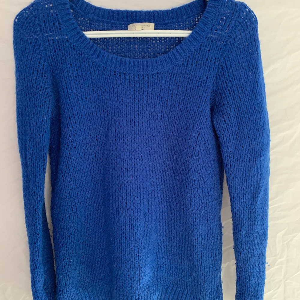 Royal Blue Knitted Sweater